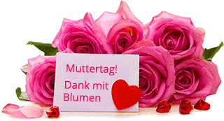 Zum Muttertag Liebe mit Blumen schenken!